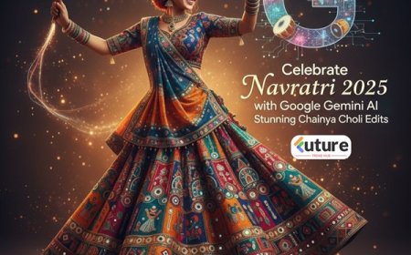 Celebrate Navratri 2025 with Google Gemini AI: Stunning Chaniya Choli Edits