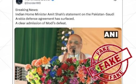 Fake Video of Union Home Minister Amit Shah Circulating Online