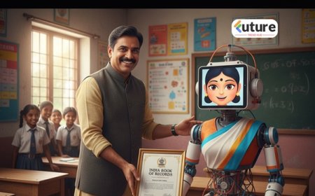 Indian Teacher Builds Low-Cost “AI Madam” Robot, Gets Recognized in India Book of Records