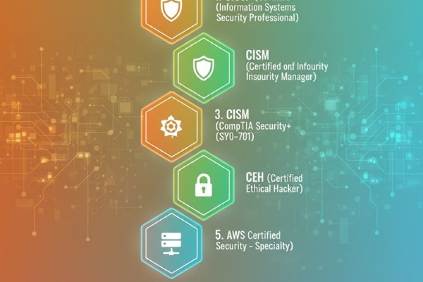 Top 5 Cybersecurity Certifications to Boost Your Career in 2025