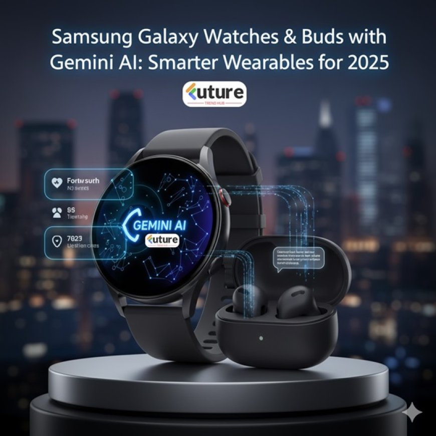 Samsung Galaxy Watches & Buds with Gemini AI: Smarter Wearables for 2025