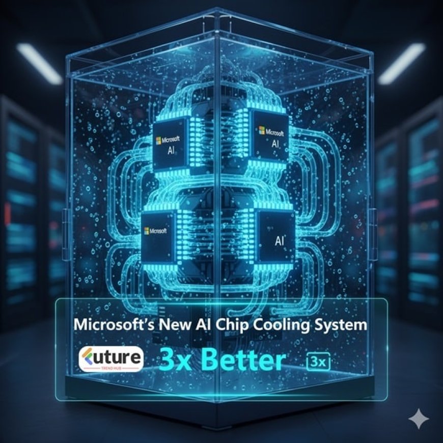 Microsoft’s New AI Chip Cooling System – 3x Better!