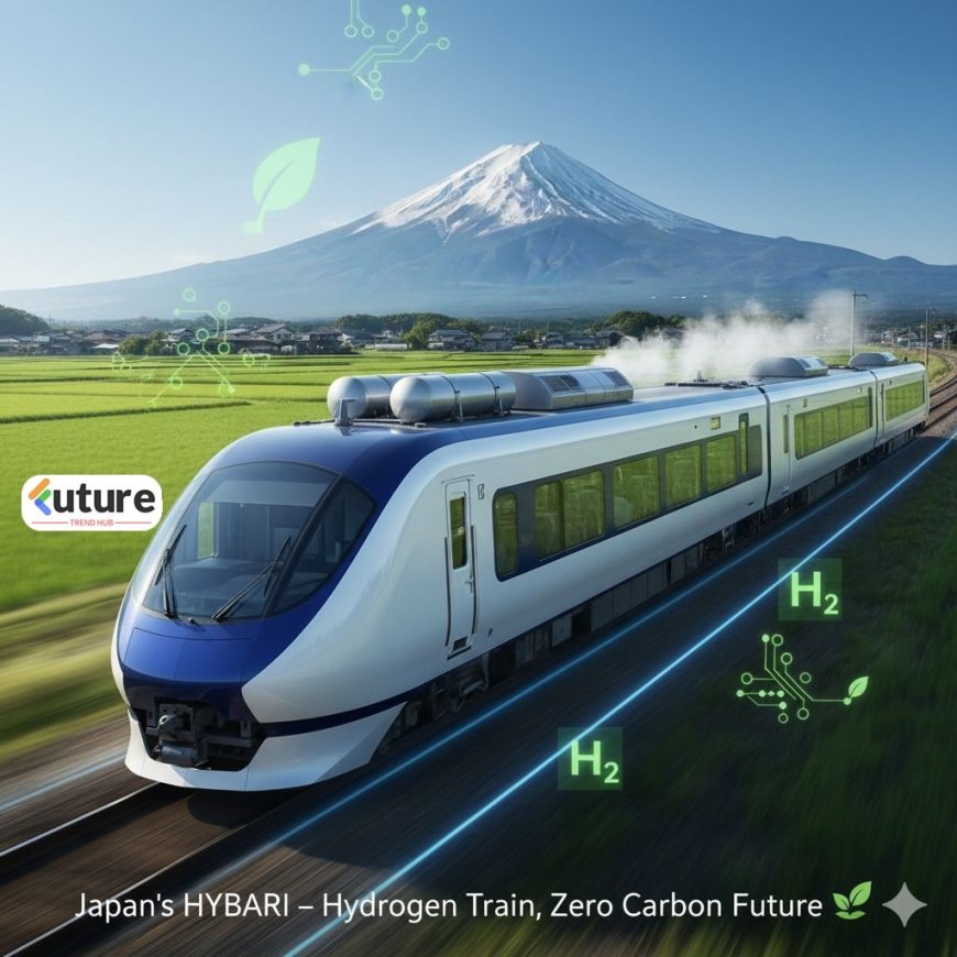 Japan Unveils Its First Hydrogen-Hybrid Train: A Clean Leap Forward