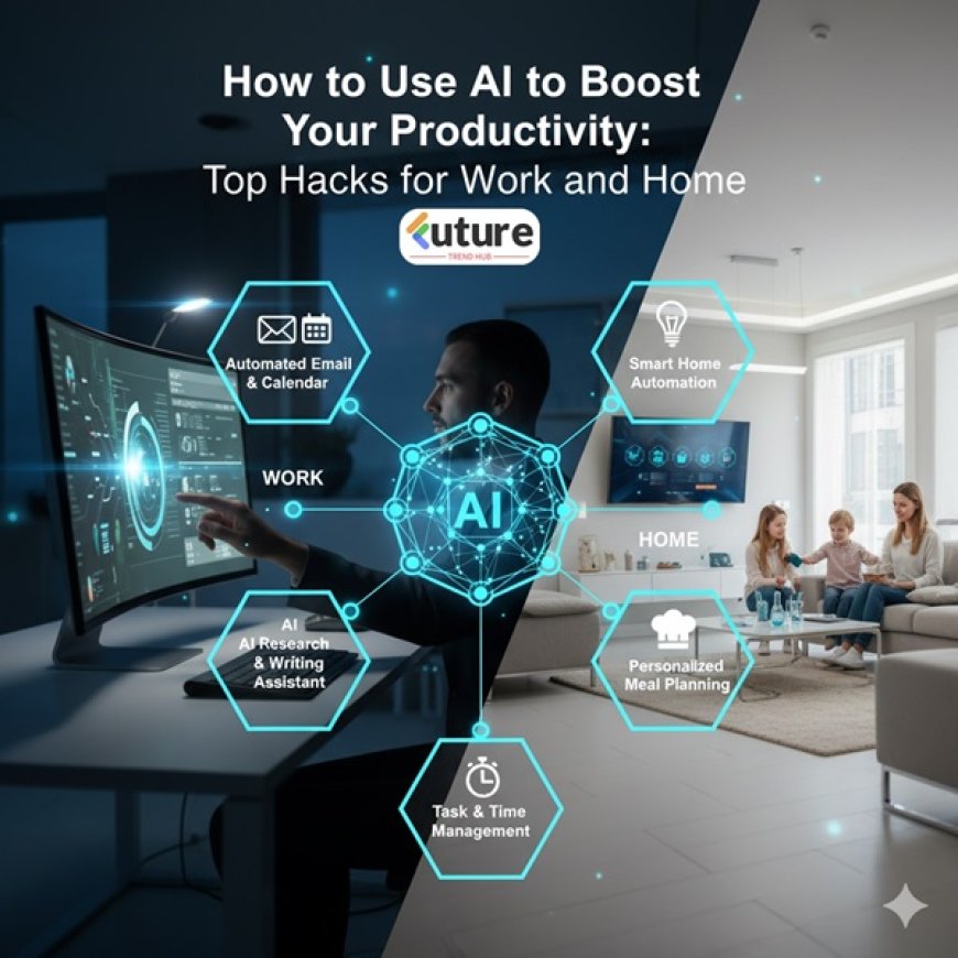 How to Use AI to Boost Your Productivity: Top Hacks for Work and Home
