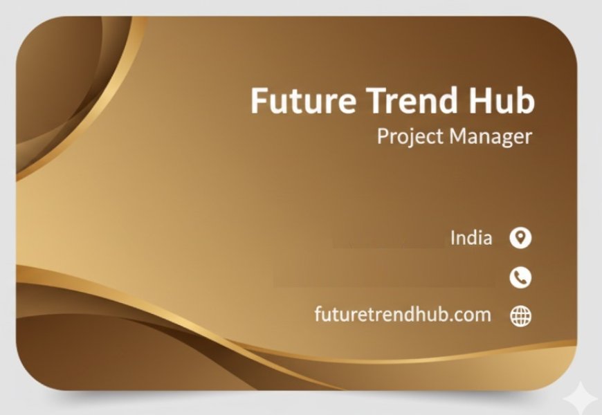 How to Create a Professional Visiting Card Using AI Prompts