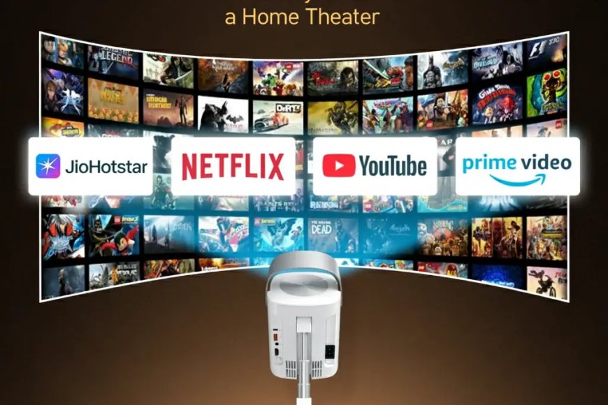 Portronics Beem 550 Review: A Smart LED Projector That Turns Any Wall Into a Home Theater