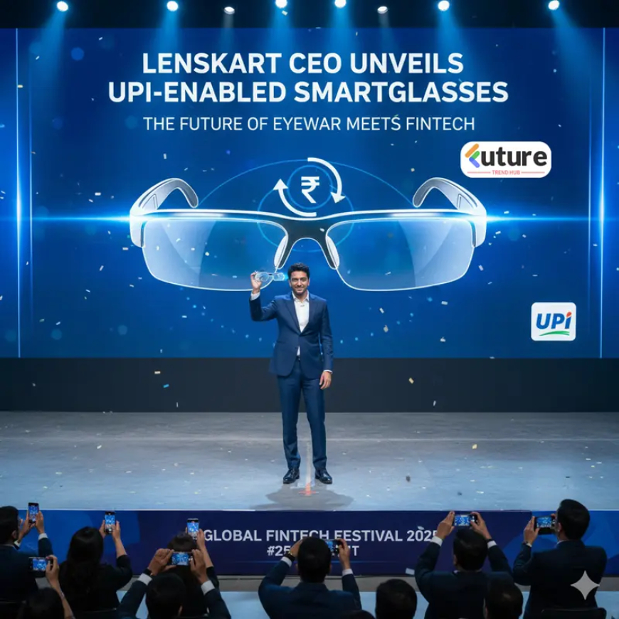 Wait… Lenskart Just Turned Glasses Into a Payment Device?!  | Global Fintech Festival 2025