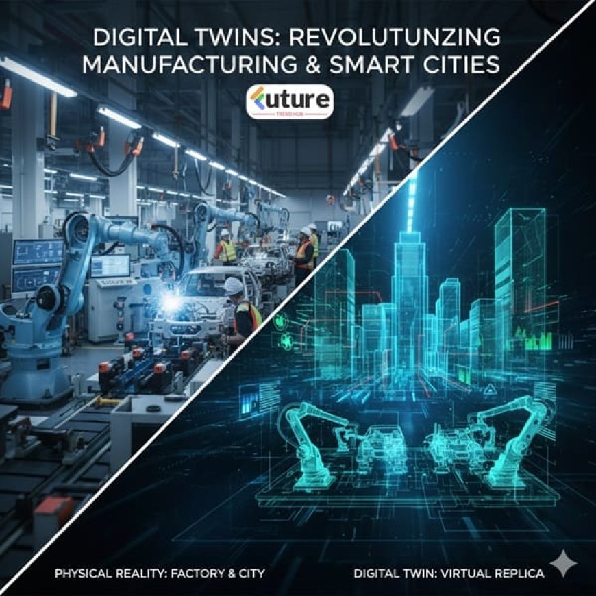Digital Twins: How Virtual Replicas Are Transforming Manufacturing and Smart Cities