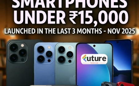 Best Budget Smartphones Under ₹15,000 (Launched in the Last 3 Months) – Nov 2025 India