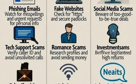 Top 10 Common Online Scams and How to Spot Them (2025 Guide)