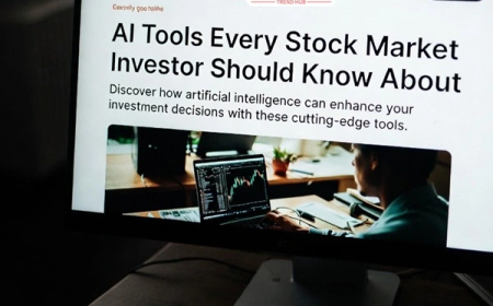 Top 7 AI Tools Every Stock Market Investor Should Know