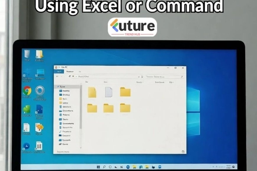 How to Automatically Create Folders and Subfolders in Windows Using Excel or Command — Example with Indian City Names