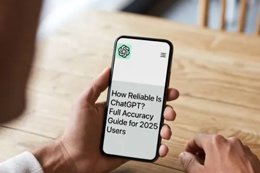 How Reliable Is ChatGPT? Full Accuracy Guide for 2025 Users