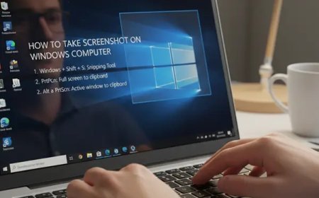 How to Take Screenshot on Computer Without Any Third-Party App (Simple & Practical Guide)