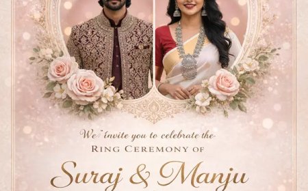 How to Create Engagement Invitation Cards Using Real Photos Without Face Alteration