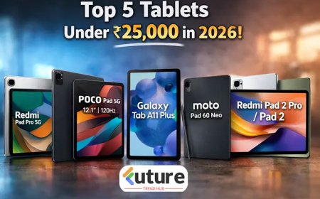 Top 5 Tablets Under Rs. 25,000 in 2026 — Best Value Picks (Jan 2026)