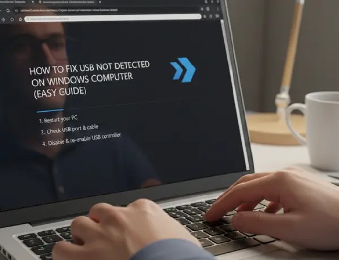 How to Fix USB Not Detected on Windows Computer (Easy Guide)