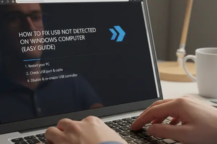 How to Fix USB Not Detected on Windows Computer (Easy Guide)