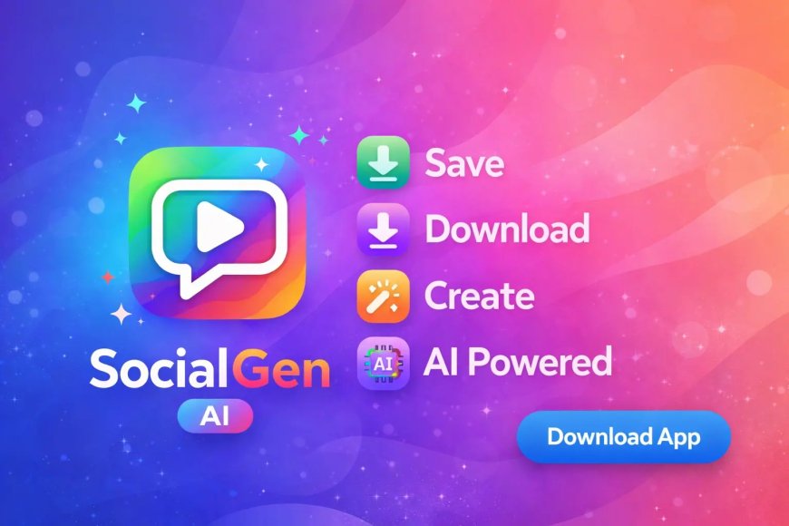 How to Use AI Caption Generator in SocialGen AI App