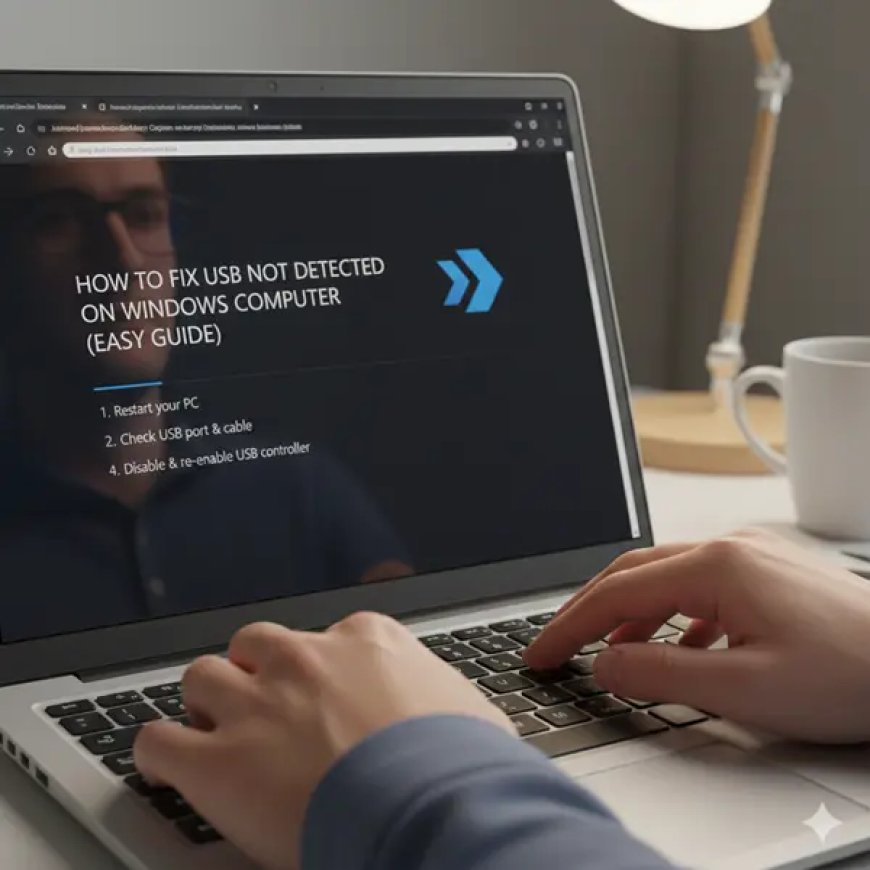 How to Fix USB Not Detected on Windows Computer (Easy Guide)
