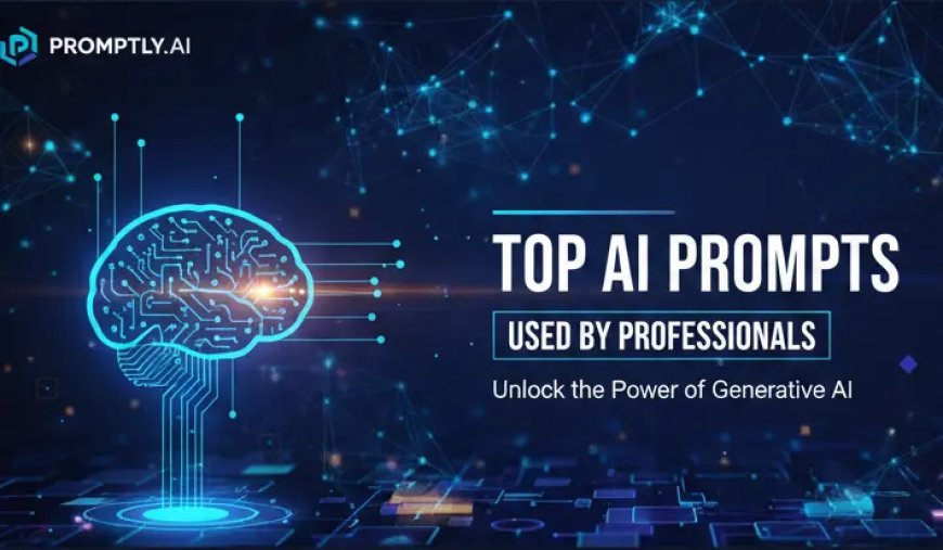 Top AI Prompts Used by Professionals to Work Faster & Smarter in 2026