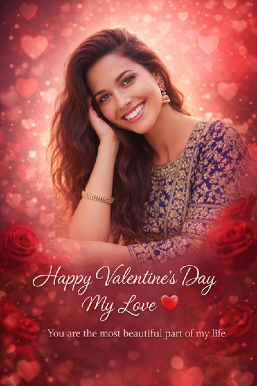 Create Romantic Valentine’s Day Image Using Photo (Easy Prompt)