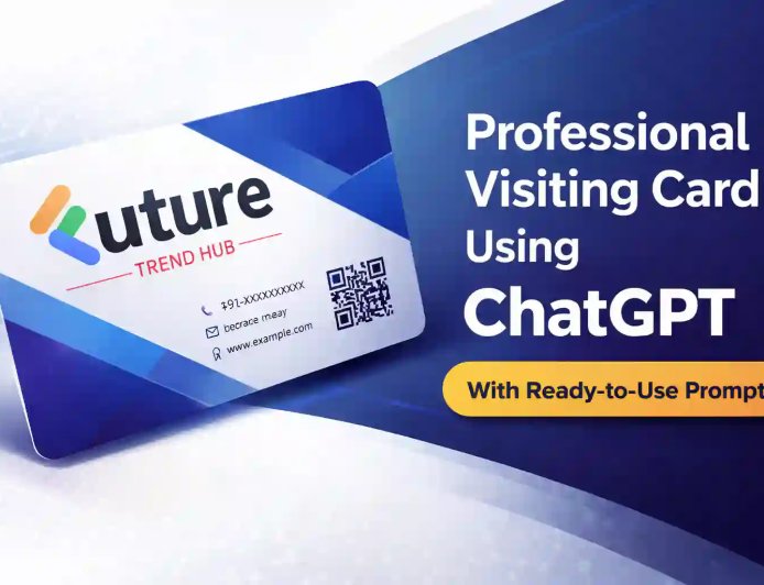 Professional Visiting Card Using ChatGPT Guide