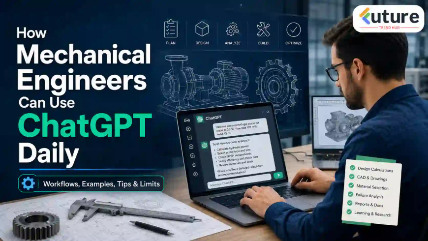 How Mechanical Engineers Can Use ChatGPT Daily in 2026: Practical Workflows, Examples, Prompts and Limitations