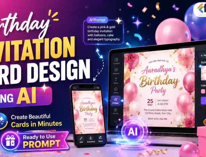 Birthday Invitation Card Design Using AI: Create Beautiful Cards in Minutes in 2026