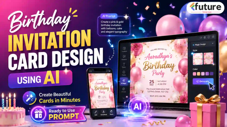 Birthday Invitation Card Design Using AI: Create Beautiful Cards in Minutes in 2026